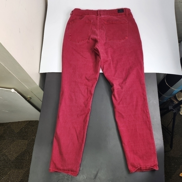 Jordache Super Skinny Jeans Burgundy Women's Size 12 - Picture 7 of 11